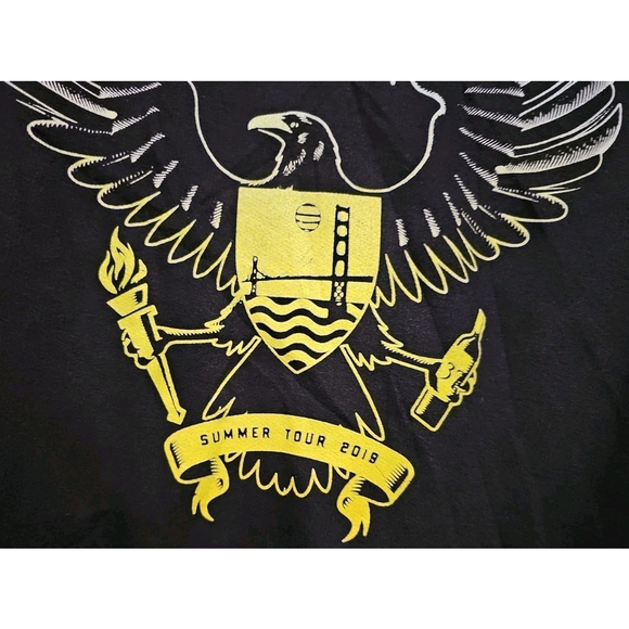 Train Summer Tour 2019 Hoodie Sweatshirt Double Sided Graphic Adult Size Medium - Picture 5 of 11